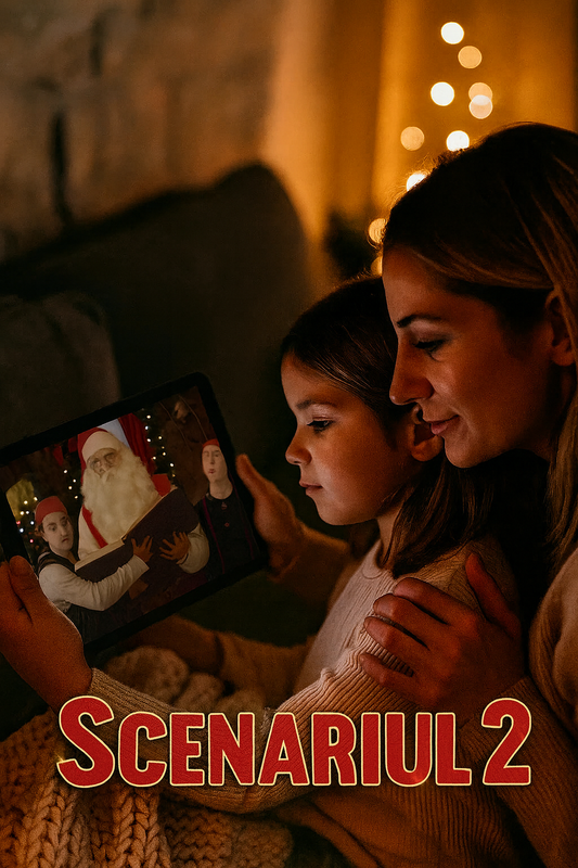 SCENARIUL 2 (NOU) - Videoclip Unic Personalizat De La Moș Crăciun🎅 ( Livrare Pe Mail În Doar 8-10 Ore ) - LA FABRICA LUI MOȘ  CRĂCIUN